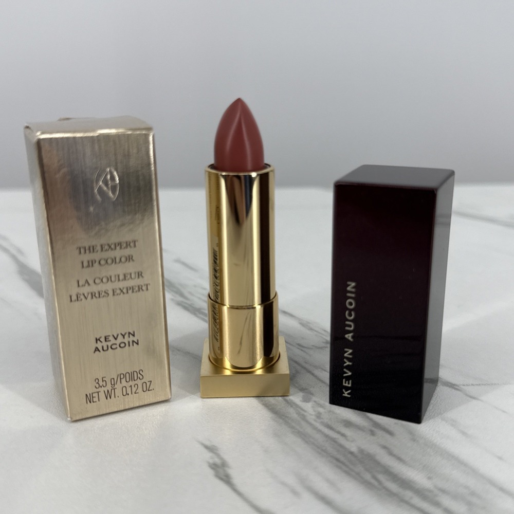 NIB Kevyn Aucoin The Expert Lip Color Rosy Nude 0.12 Oz Item#10026 Chic Lipstick